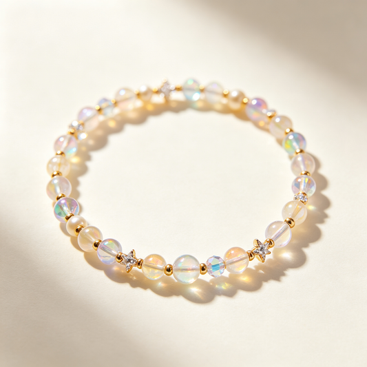 Aurora Star Iridescent Crystal Bracelet