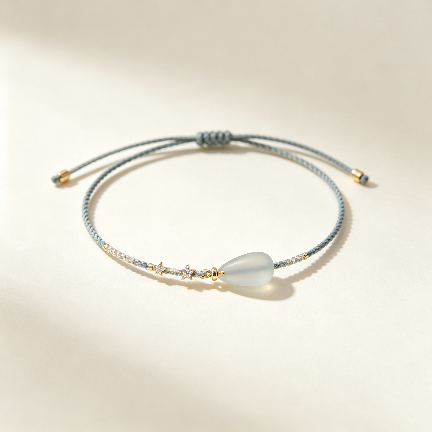 Dewdrop Star Woven Bracelet