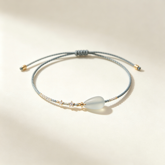 Dewdrop Star Woven Bracelet